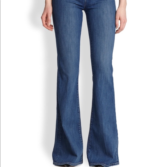 j brand valentina high rise flare